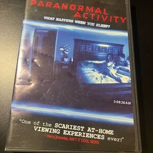 Paranormal Activity DVD